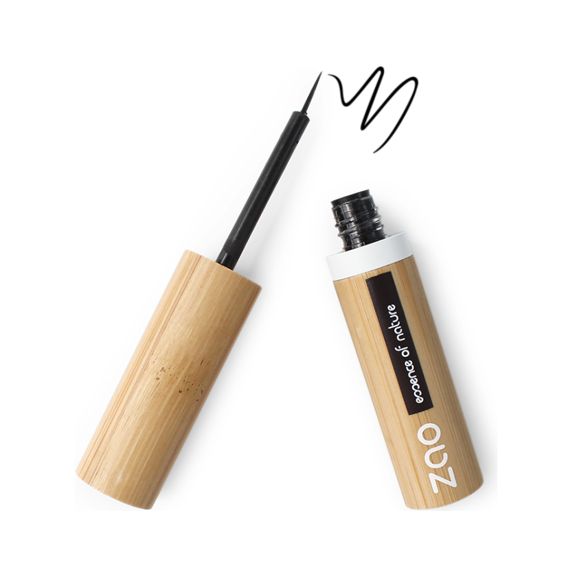 Liquid Eyeliner Brush - Intense Black