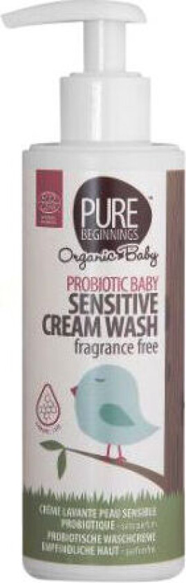 Beginnings Probiotic Baby Sensitive Cream Wash - 200 ml