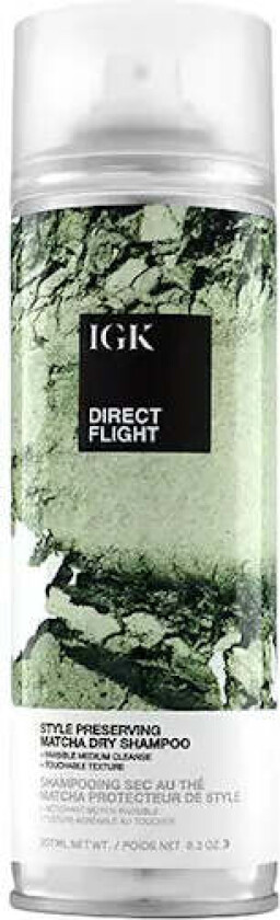 , Direct Flight Style Preserving Matcha Dry Shampoo