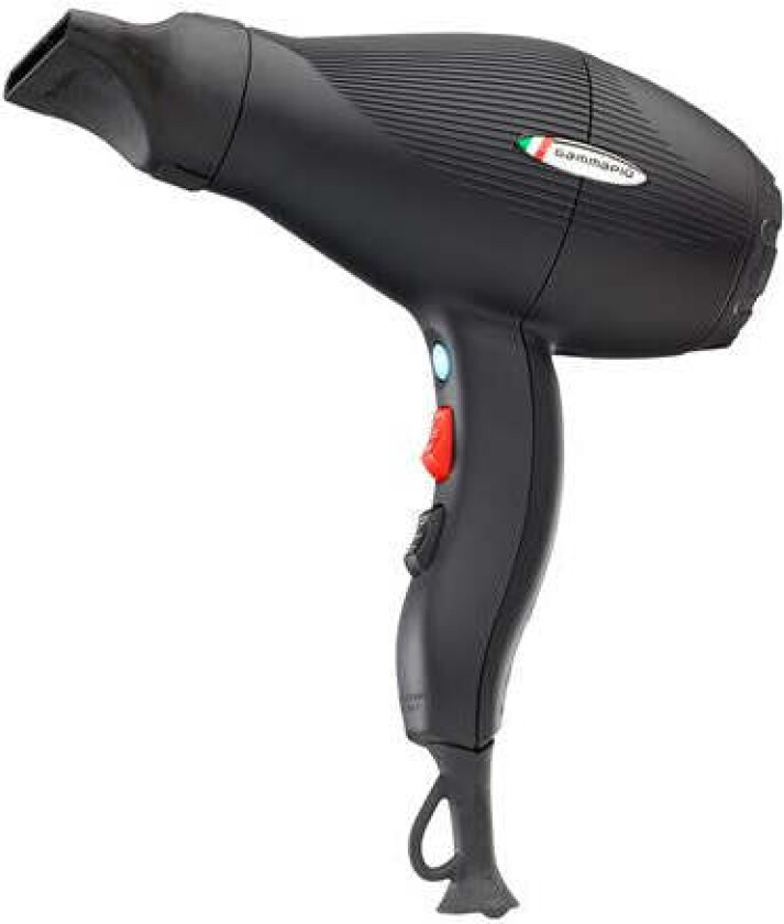 Føner Gamma E-T.C. Light 2100W - Matt Sort