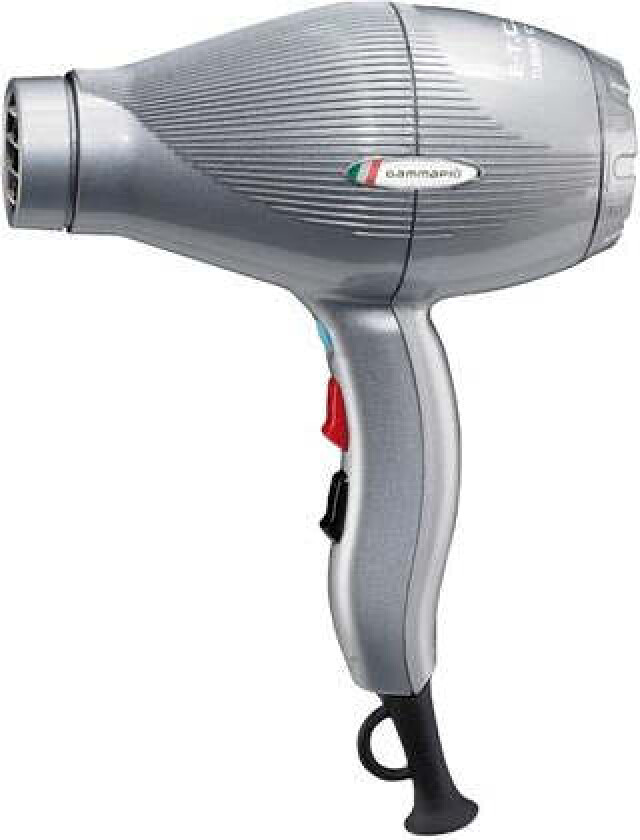 Føner Gamma E-T.C. Light 2100W - Sølvgrå