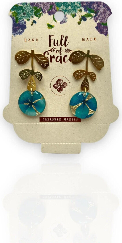 Full of Intelligence Øredobber - Blå