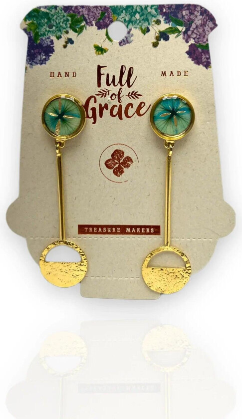 Full of Ideas Øredobber - Blå