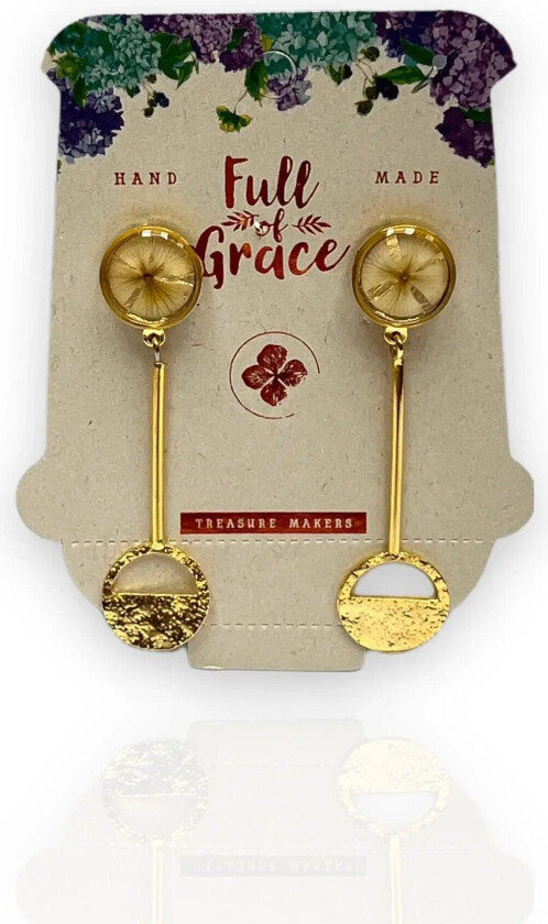 Full of Ideas Øredobber - Hvit