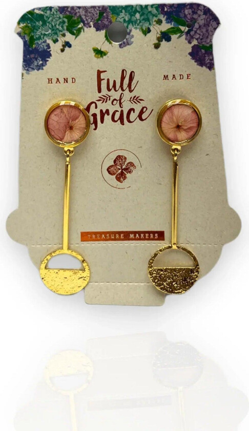 Full of Ideas Øredobber - Rosa