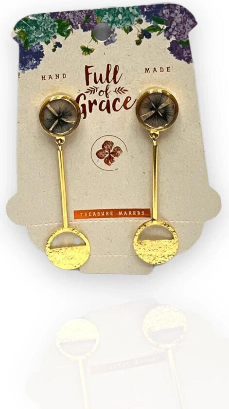 Full of Ideas Øredobber - Grå