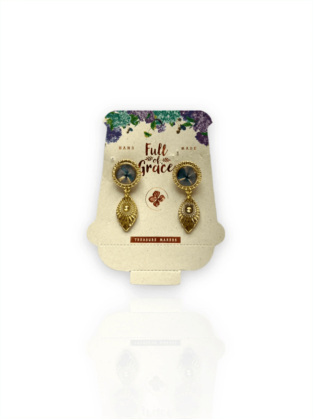 Full of Dreams Øredobber - Blå