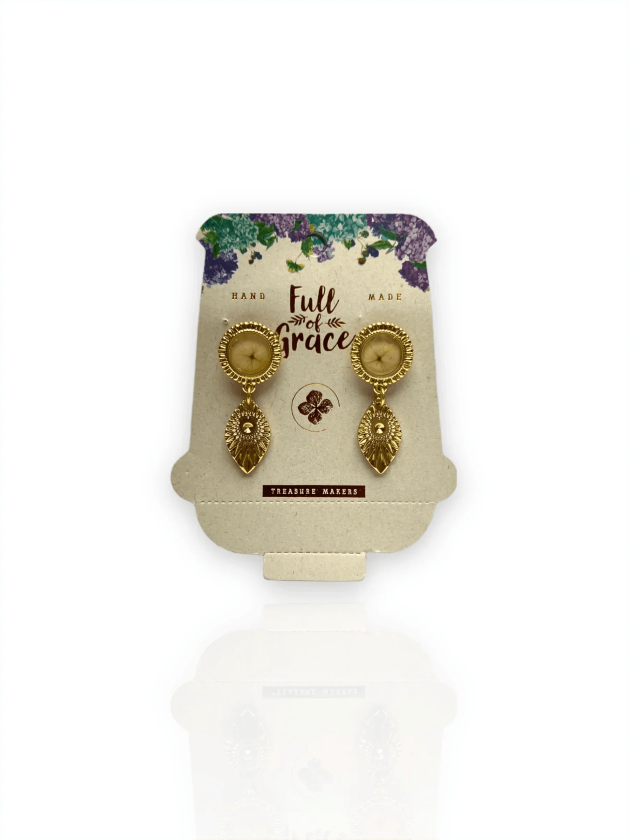 Full of Dreams Øredobber - Oliven