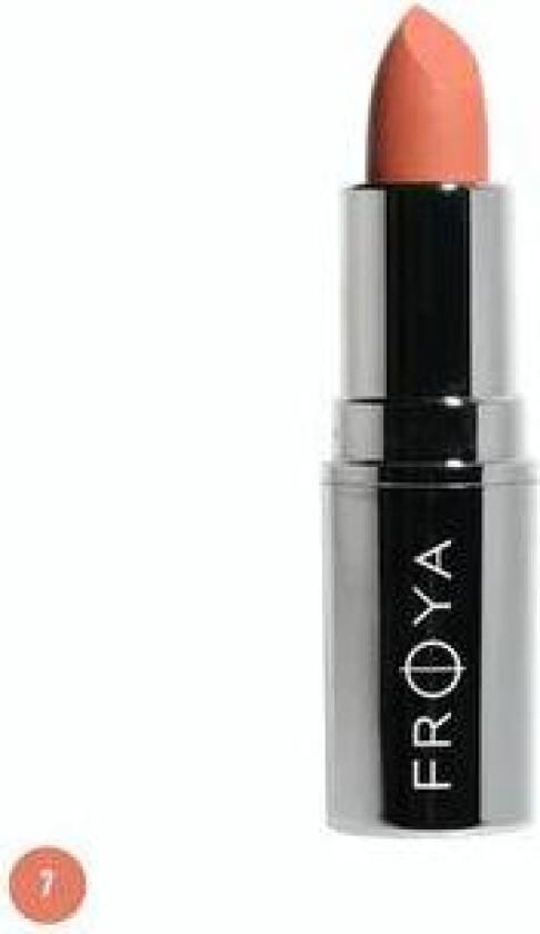 Frøya Tinted Lipstick - No.07 Nude/Fersken (Matt)