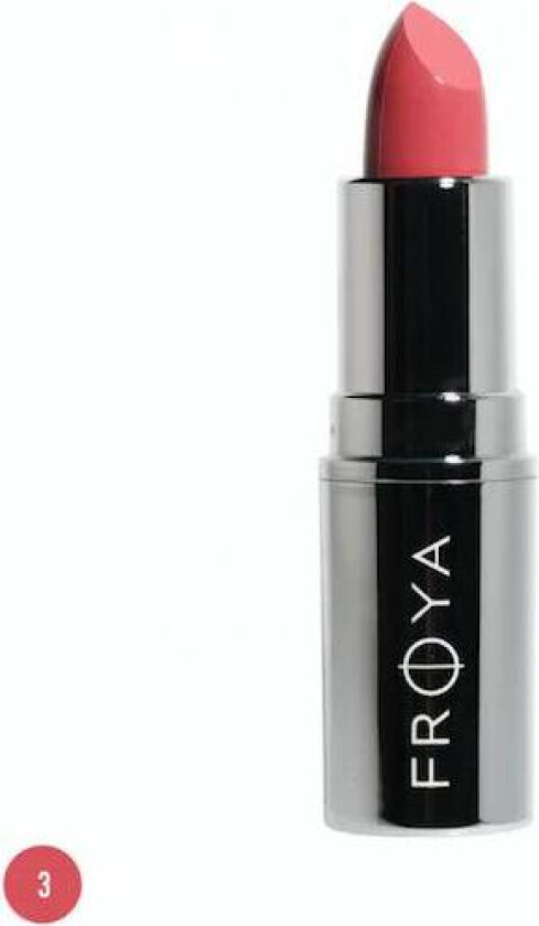 Frøya Tinted Lipstick - No.03 Rosa i Bærtone (Semi-Matt)
