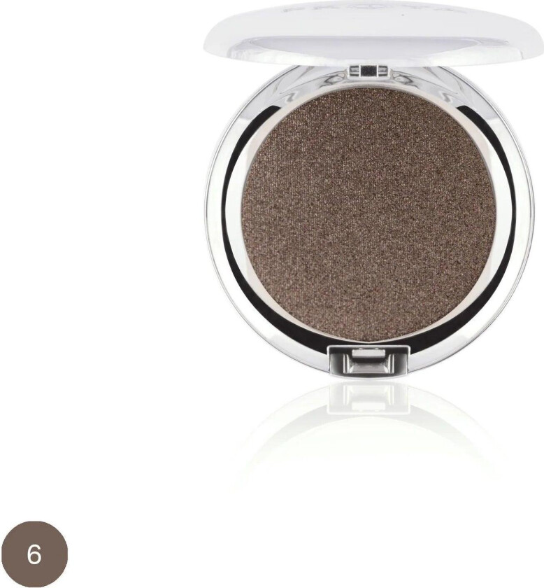 Frøya Soft Eyeshadow - No.06 Kald mørk taupe med Shimmer