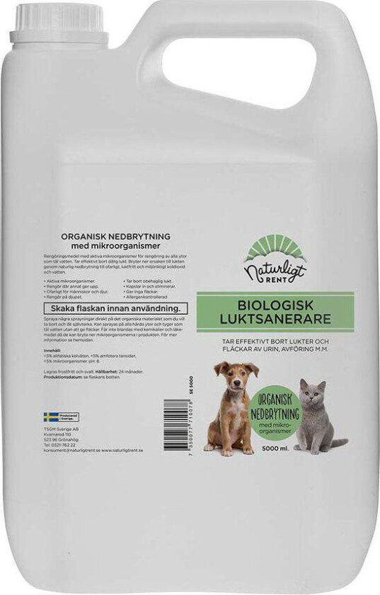 Bilde av Biologisk Luktfjerner - 5000 ml