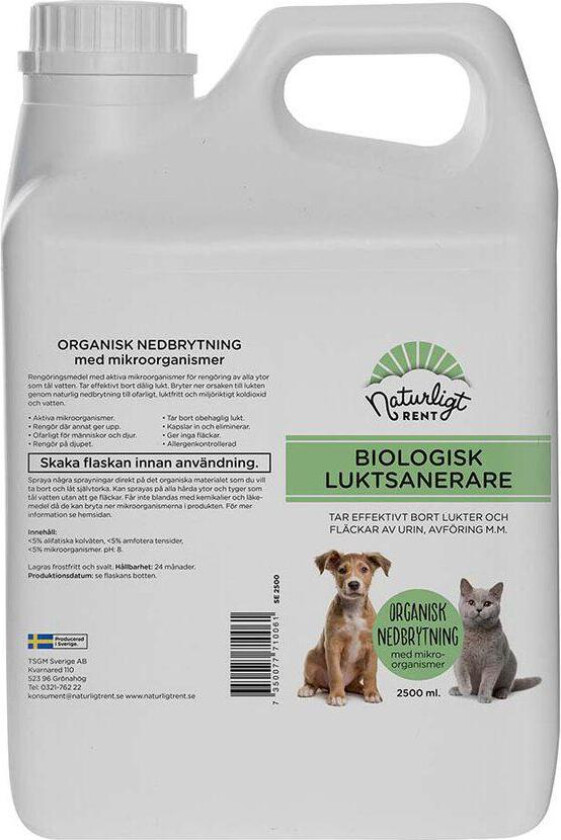 Bilde av Biologisk Luktfjerner - 2500 ml
