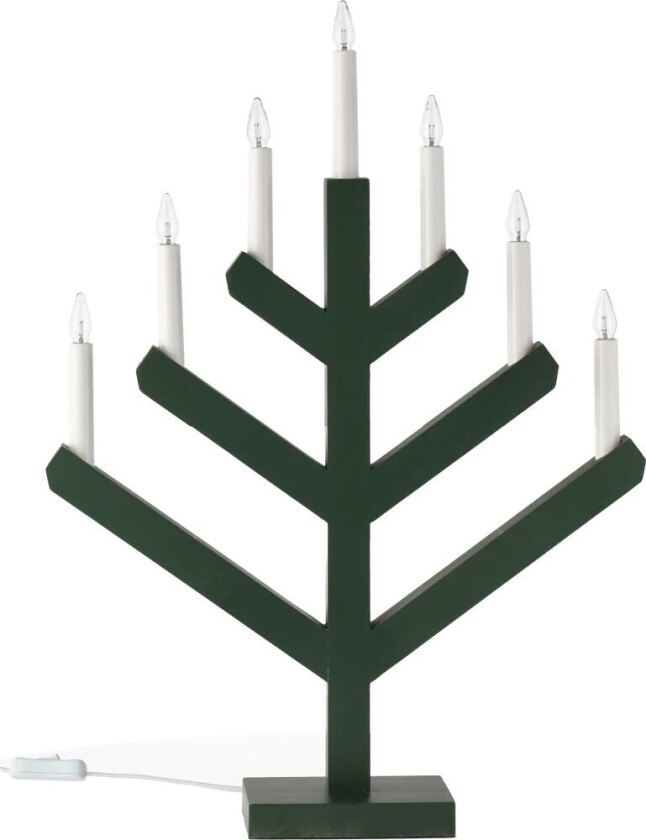 Pine adventslysestake 62 cm Grønn