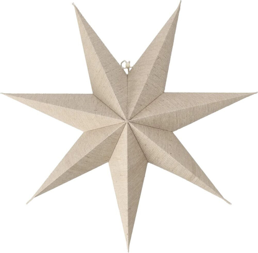Bare adventsstjerne natur 45 cm