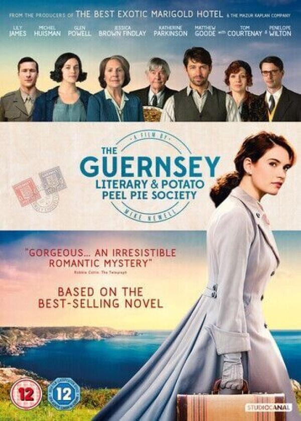 The Guernsey Literary And Potato Peel Pie Society DVD (2018) Lily James, Newell Pre-Owned Region 2
