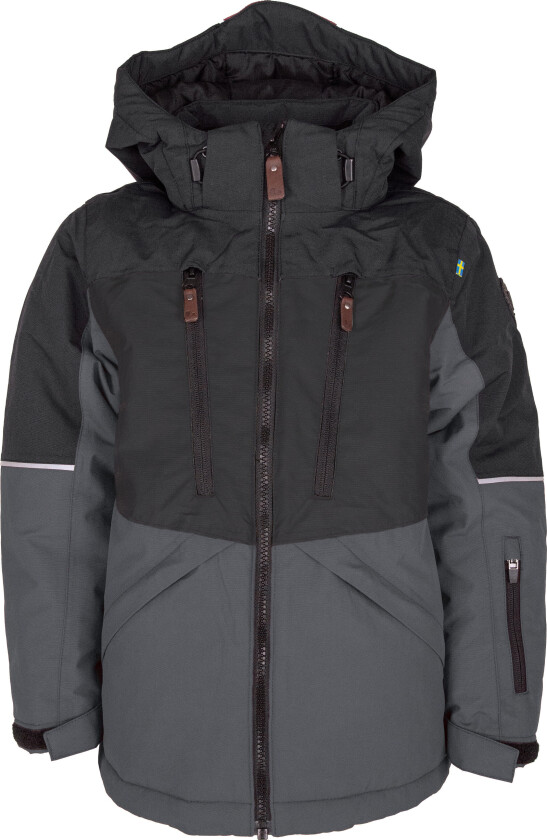 Kids' Alpine Winter Jacket Black/Anthracite 120