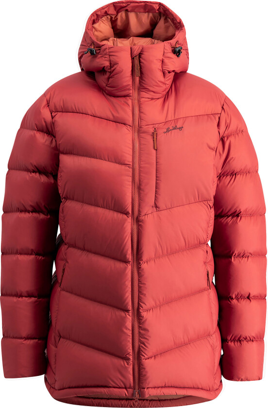 Women's Fulu Down Hooded Jacket Rosewood XS