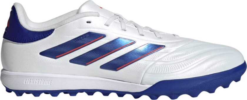 adidas COPA Pure 2 League TF, fotballsko grus og kunstgress, unisex FTWWHT/LUCBLU/SOLRED