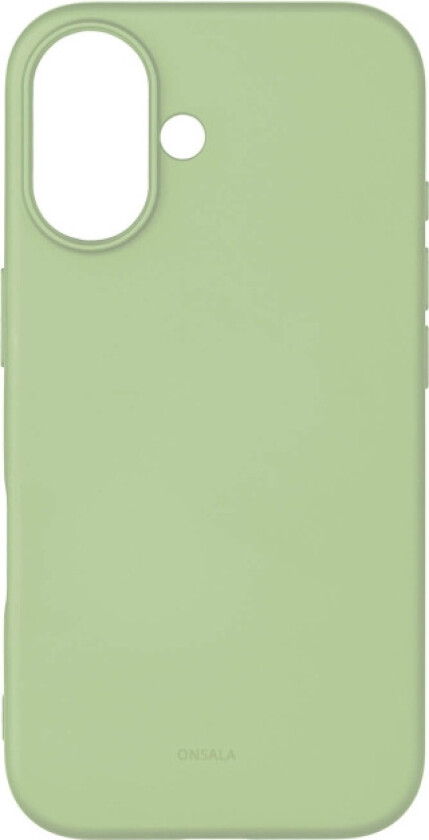 Mobilskal med Silikonkänsla Lime - iPhone 16