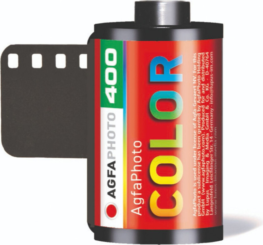 1 AgfaPhoto Color 400 Fargefilm - 135mm - 24 stk