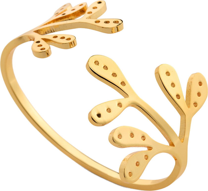 Mistletoe Serviettringer 2 stk, brass
