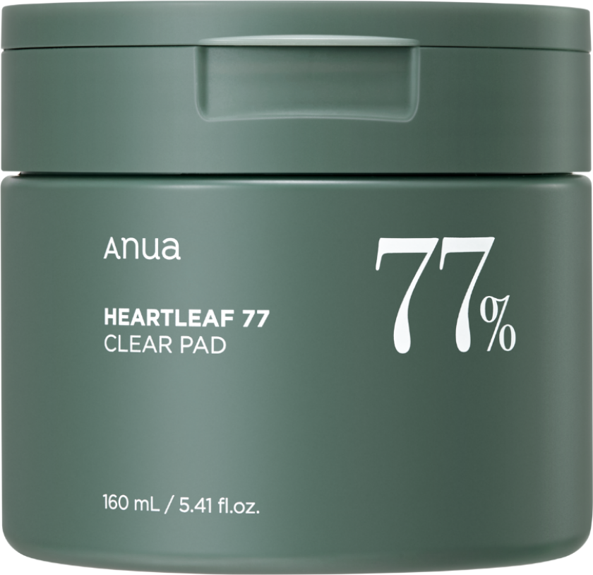 - Heartleaf 77% Clear Pad 70 pcs
