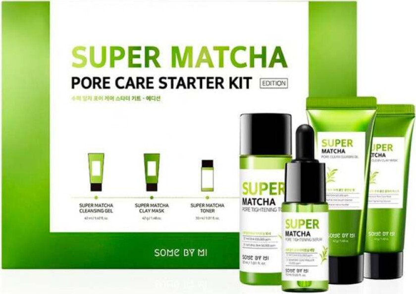 - Super Matcha Pore Care Starter Kit - Travel-sized