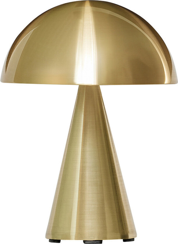 - Mush LED Portable Bordlampe Dim. Messing