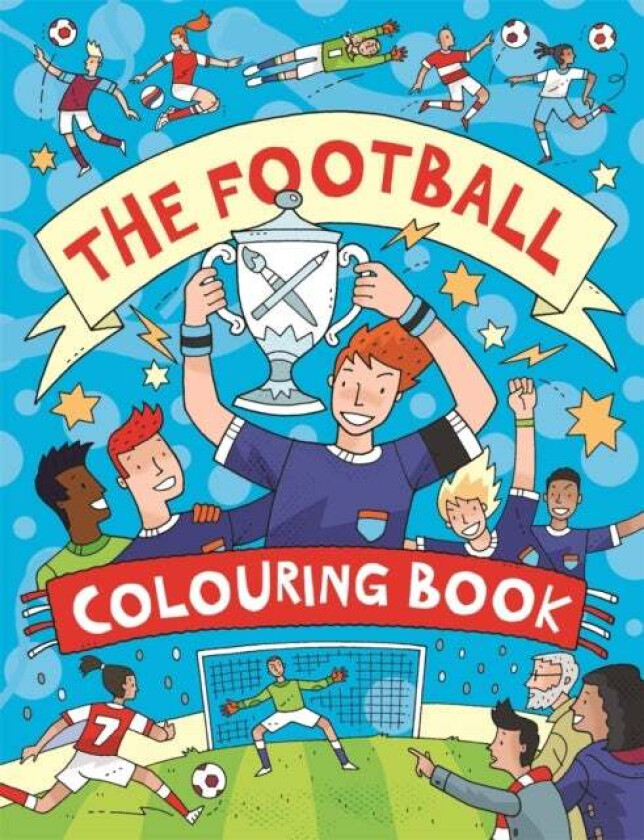 The Football Colouring Book av . Clive Goodyer