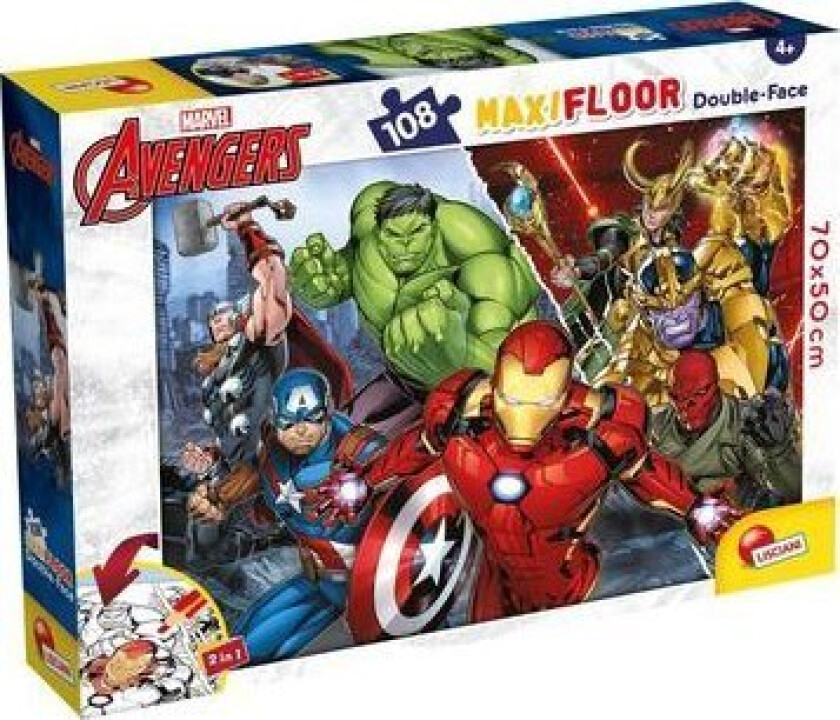 108 Etasjepuslespill Avengers