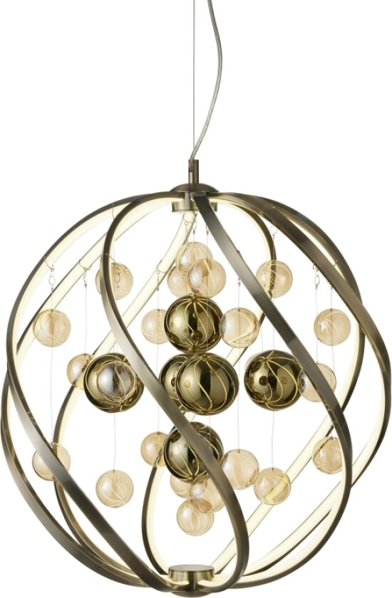 Loftlampe Solar 3000K Messing Antik