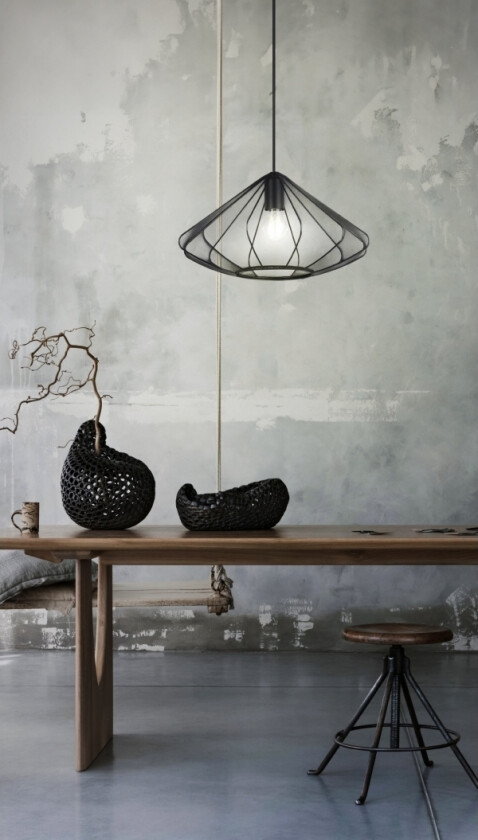 Eglo Dolwen Pengel Ø425 E27 Sort