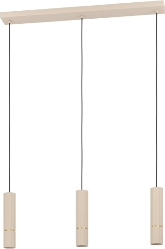 Eglo Caminia Langbord Gu10 3X345lm 3000K Sand/Bm