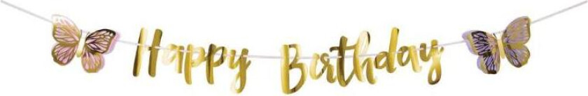 Banner Sommerfugl 2,1m