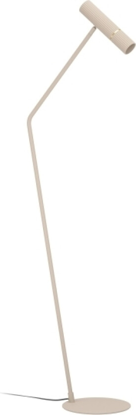 Eglo Caminia Gulvlampe I Sand Og Børstet Messing