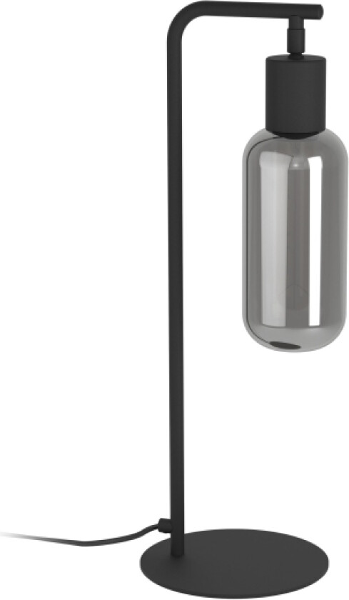 Eglo Maione Bord E27 Sort/Træ/Grå