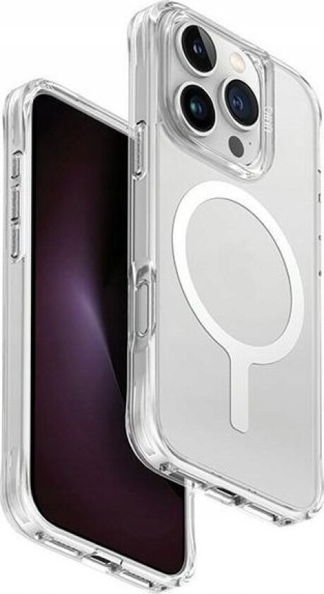 Lifepro Xtreme-Deksel Iphone 16 Pro Max 6,9" Magclick Lader Gjennomsiktig/Frostklar