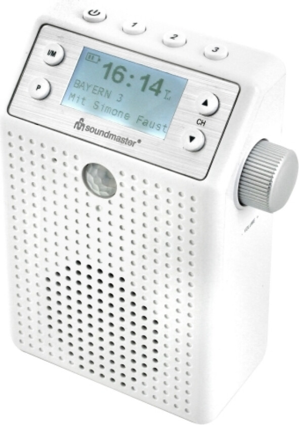 Dab60we, Bærbar, Digitalt, Dab+, Fm, 3 W, Blå, Hvit