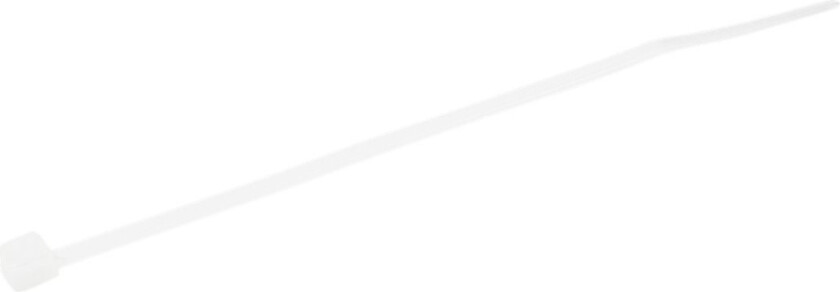 Startech.Com 10Cm(4") Cable Ties, 2Mm(1/16") Wide, 22Mm(7/8") Bundle Diameter, 8Kg(18Lb) Tensile Strength, Nylon Self Locking Zip Ties With Curved Ti