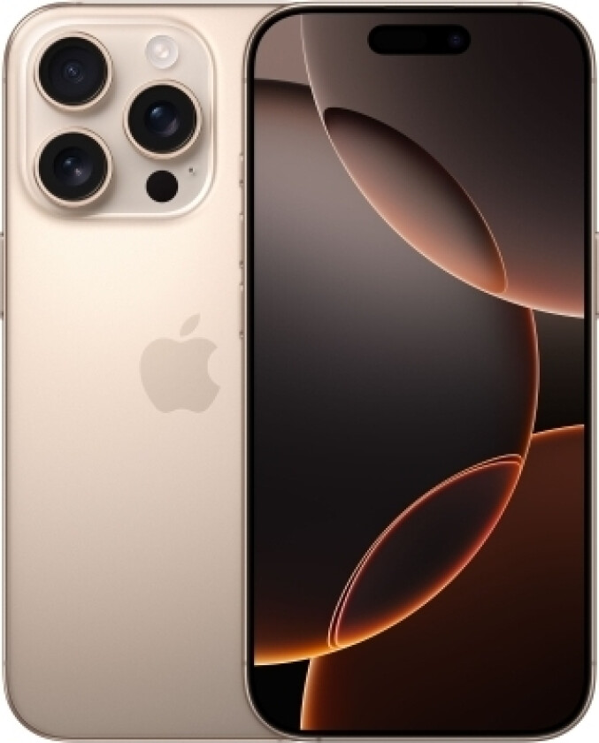 Iphone 16 Pro , 16 Cm (6.3"), 2622 X 1206 Pixlar, 512 Gb, 48 Mp, Ios 18, Slipa