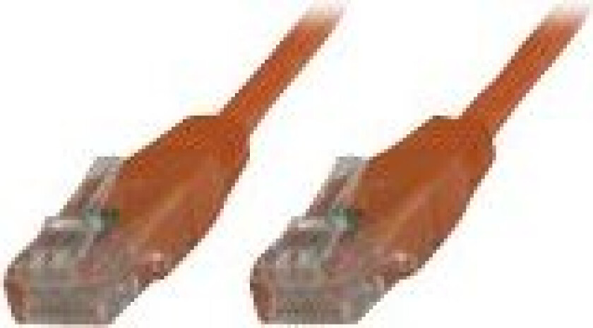 Microconnect - Nettverkskabel - Rj-45 (Hann) Til Rj-45 (Hann) - 3 M - Utp - Cat 6 - Halogenfri - Oransje