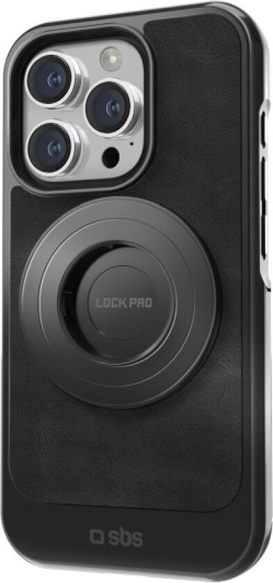 Deklas Sbs Iphone 15 Pro Max Lock Pro Imanusis Telefonas Case, Juodas