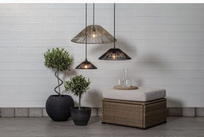 lampeskjerm Wide svart 25cm