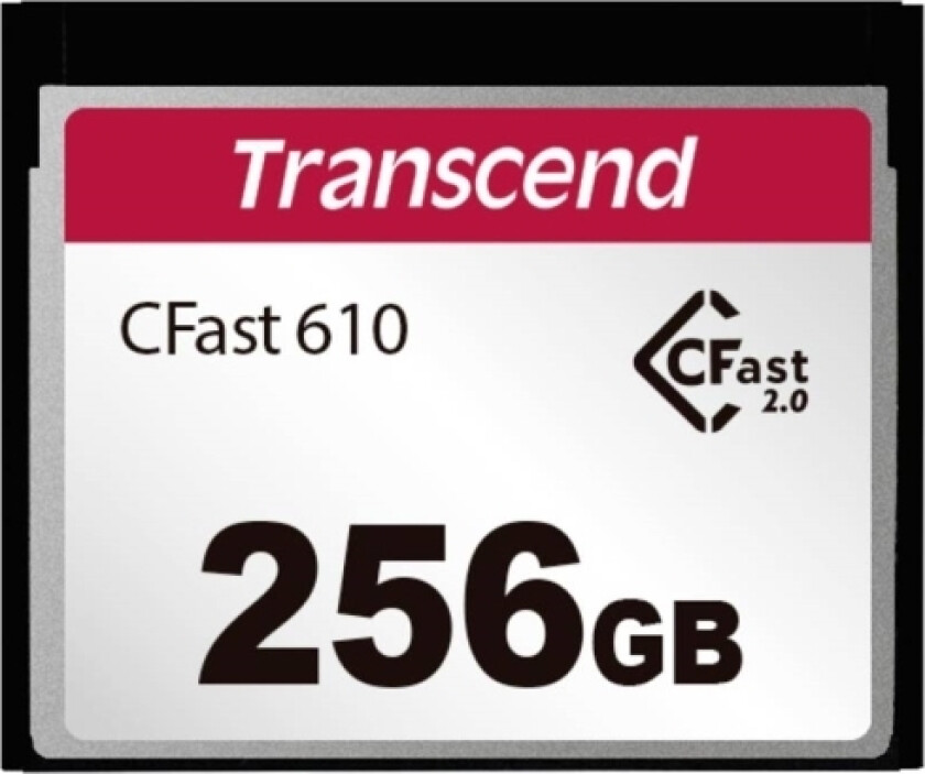 Ts256gcfx610 Cfast-Kort Retail 256 Gb