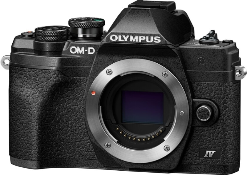 Om-D E-M10 Mark Iv - Digitalkamera - Speilløst - 20.3 Mp - Four Thirds - 4K / 30 Fps - Kun Hus - Wi-Fi, Bluetooth - Svart