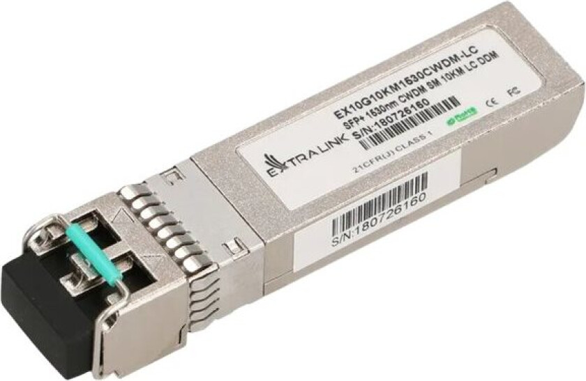 Extralink - Sfp+ Transceivermodul - Cwdm - Lc-Enkeltmodus - Opp Til 10 Km - 1530 Nm