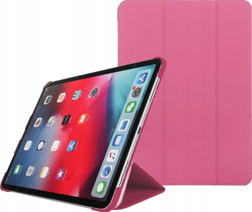 Bookcase - Beskyttelsesdeksel For Ipad Pro 11" 1/2/3/4G, Ipad Air 10,9" 4/5G (Rosa)