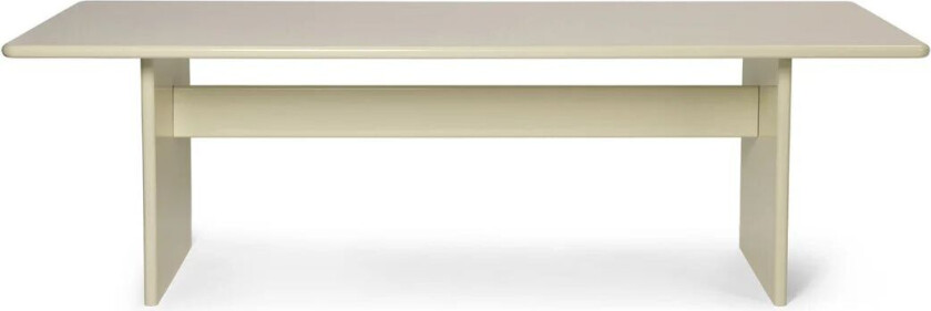 Rink spisebord large 240 x 90 x 74 cm Eggshell