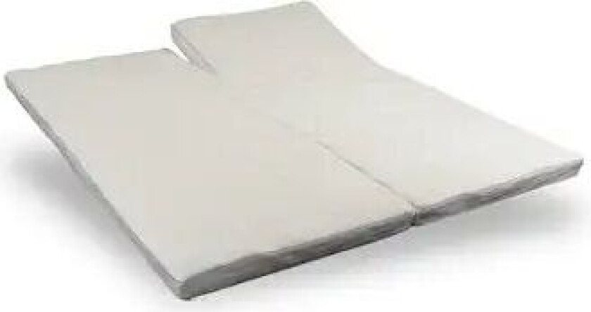 Naturlatex overmadrass med H-Splitt - 180x200 cm - 7 cm høy - 100% Talalay naturlatex -